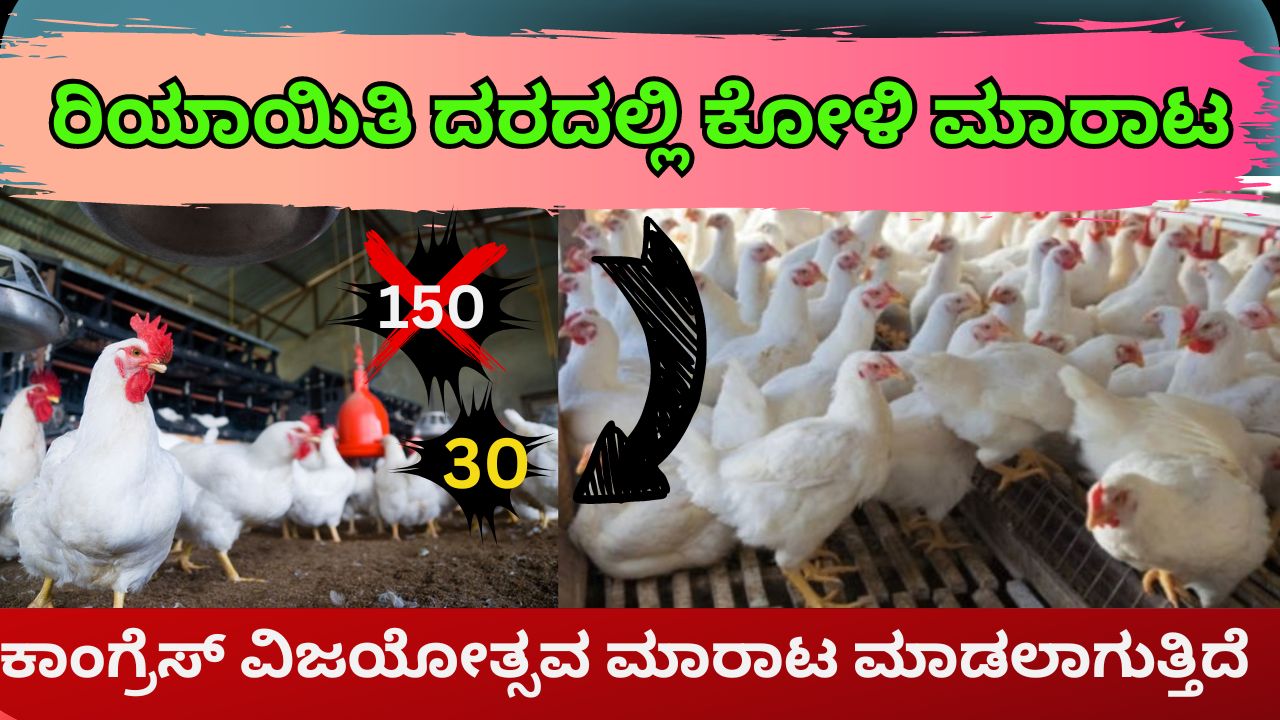 Sale of chicken at discount price