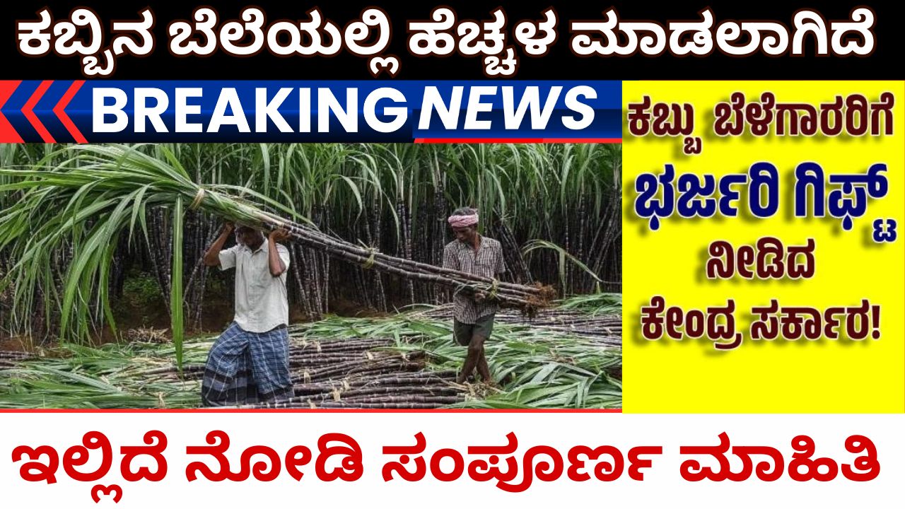 See price increase for sugarcane growers in Karnataka